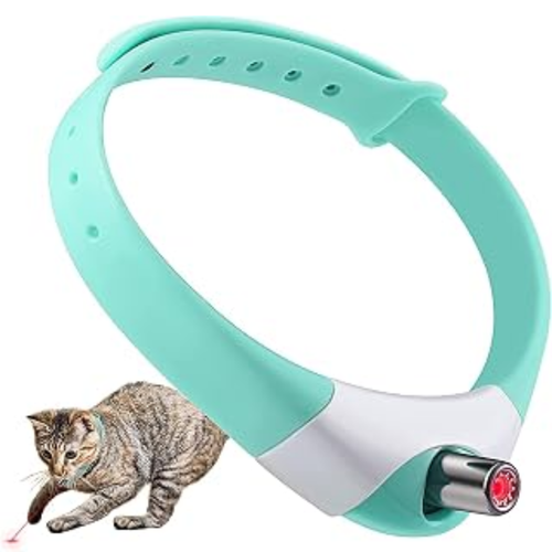 Collar láser para gatos: juego y ejercicio