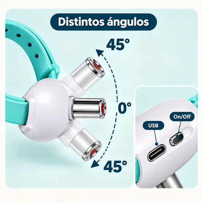 Collar láser para gatos: juego y ejercicio